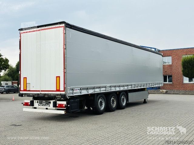 Odprta polprikolica s ponjavo Schmitz Cargobull Curtainsider Standard Getränke