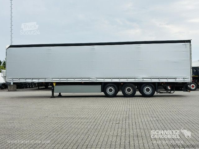 Odprta polprikolica s ponjavo Schmitz Cargobull Curtainsider Standard Getränke