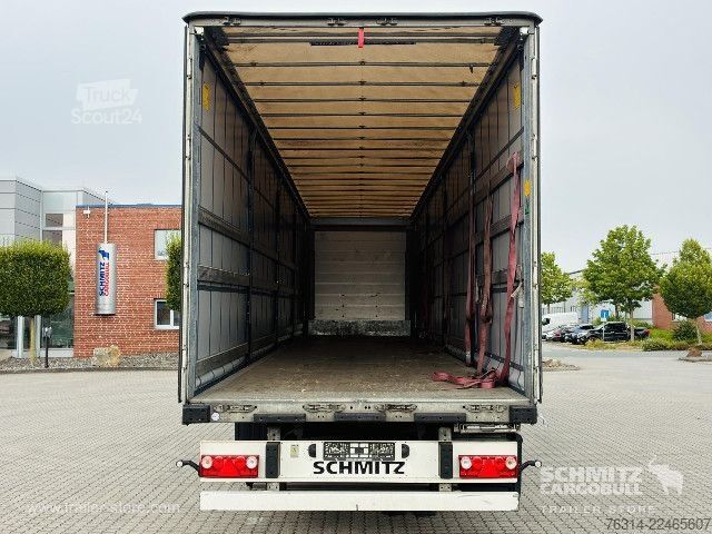 Odprta polprikolica s ponjavo Schmitz Cargobull Curtainsider Standard Getränke