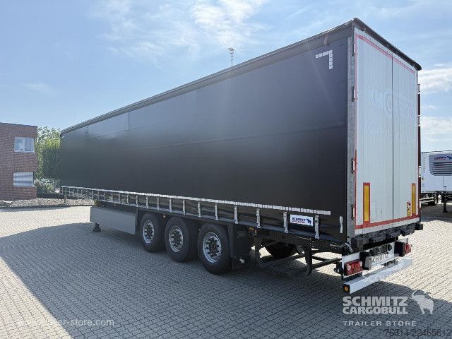 Odprta polprikolica s ponjavo Schmitz Cargobull Curtainsider Standard Getränke