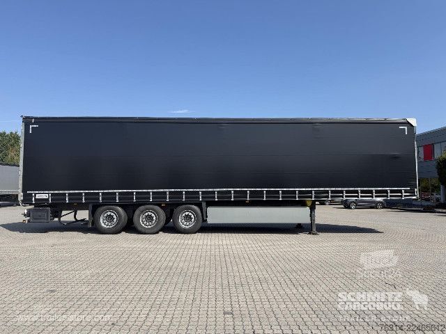 Odprta polprikolica s ponjavo Schmitz Cargobull Curtainsider Standard Getränke
