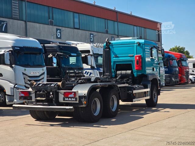 Φορτηγό γερανός roll-off MAN TGA 26.440 * ABROLLKIPPER * BLATT * KLIMA *