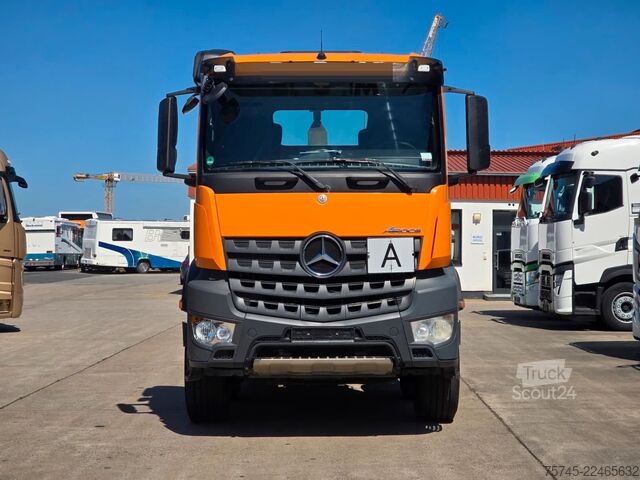 Φορτηγό γερανός roll-off MERCEDES-BENZ AROCS 3245 * ABROLLKIPPER * VDL * BLATT *  KLIMA