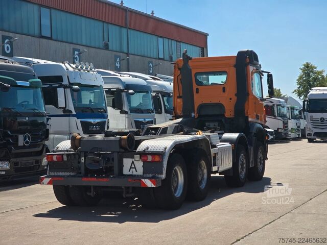 Φορτηγό γερανός roll-off MERCEDES-BENZ AROCS 3245 * ABROLLKIPPER * VDL * BLATT *  KLIMA