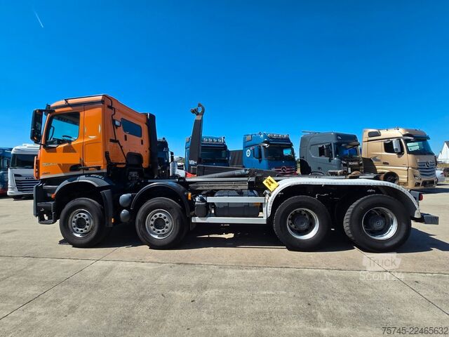 Φορτηγό γερανός roll-off MERCEDES-BENZ AROCS 3245 * ABROLLKIPPER * VDL * BLATT *  KLIMA