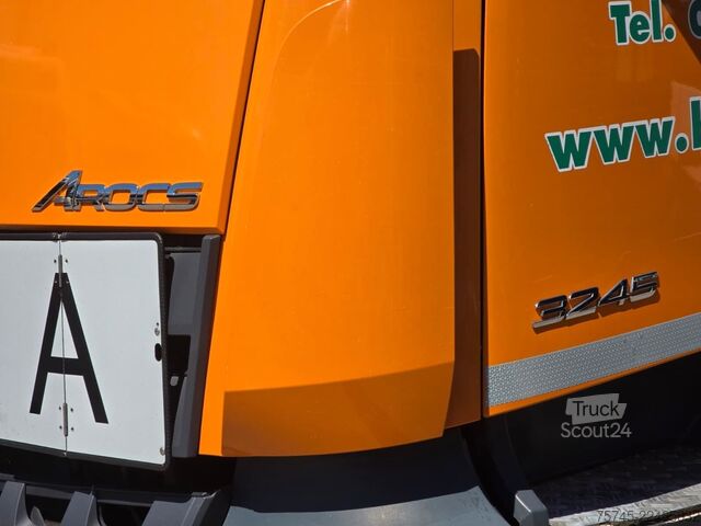 شاحنة قلّابة بذراع تحميل متحرك MERCEDES-BENZ AROCS 3245 * ABROLLKIPPER * VDL * BLATT *  KLIMA