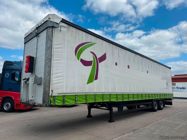 Semirremolque abierto con toldo SCHMITZ CARGOBULL SCS 18/L *PR+PL * VARIO-SYSTEM * MEGA *