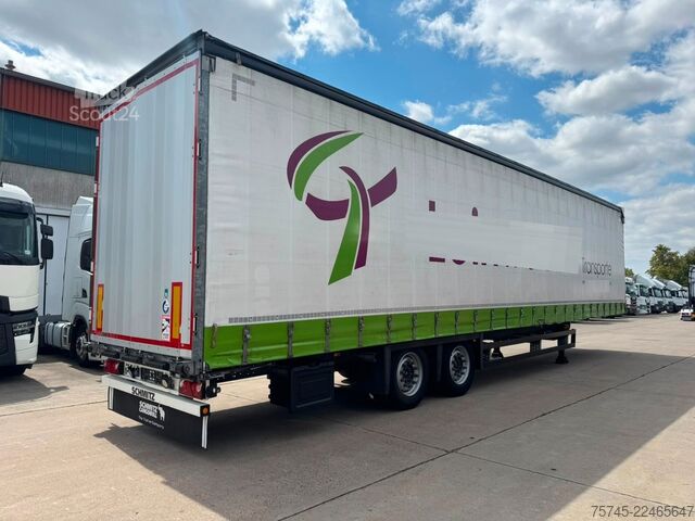 Semirremolque abierto con toldo SCHMITZ CARGOBULL SCS 18/L *PR+PL * VARIO-SYSTEM * MEGA *