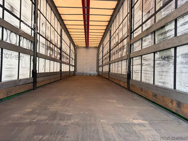 Semirremolque abierto con toldo SCHMITZ CARGOBULL SCS 18/L *PR+PL * VARIO-SYSTEM * MEGA *
