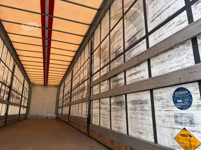 Semirremolque abierto con toldo SCHMITZ CARGOBULL SCS 18/L *PR+PL * VARIO-SYSTEM * MEGA *