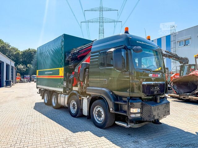 وحدة جرار قياسية MAN TGS 35.480 Kran mit Wechselsys. SZM