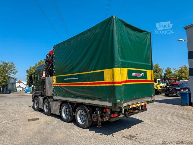 وحدة جرار قياسية MAN TGS 35.480 Kran mit Wechselsys. SZM