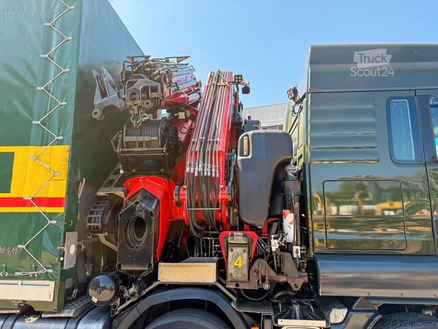 وحدة جرار قياسية MAN TGS 35.480 Kran mit Wechselsys. SZM