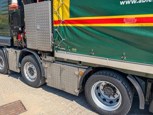 وحدة جرار قياسية MAN TGS 35.480 Kran mit Wechselsys. SZM