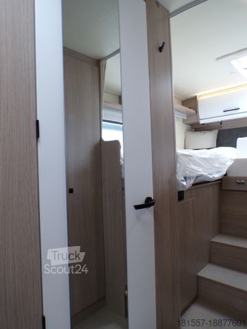 Ημιενσωματωμένο αυτοκινούμενο τροχόσπιτο BÜRSTNER Lyseo Time Skyline 726 G Safety Paket, Hubbett