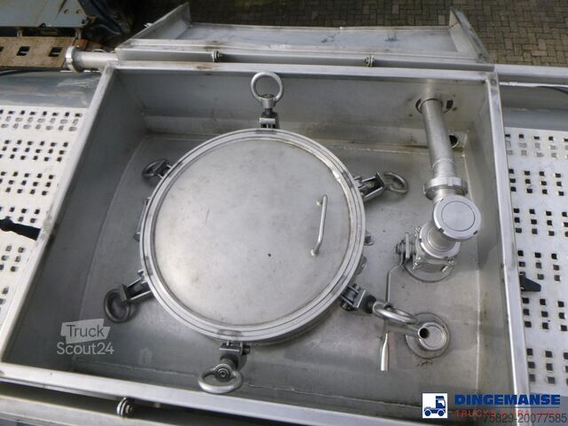 Tank Parcisa Chemical tank inox L4BH 37.5 / 1 comp