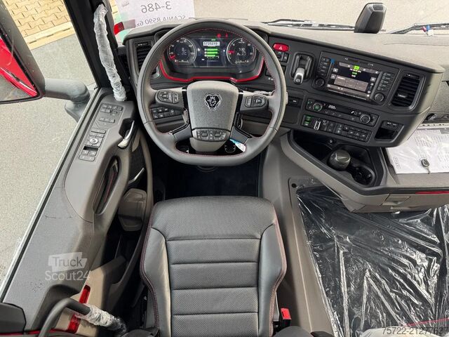 Transportator de lemn Scania R590 6x4 Kurzholz Kran und Schemel nach Wahl