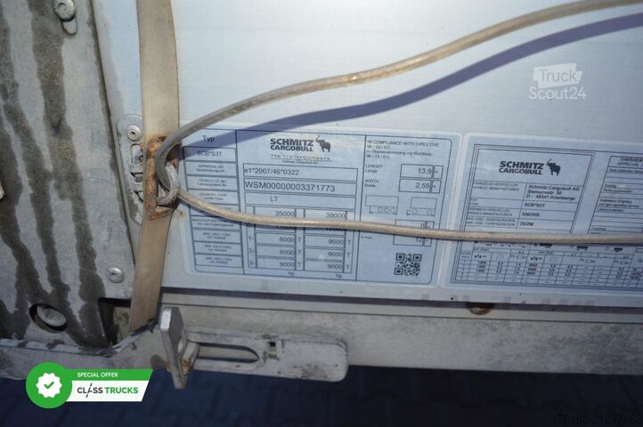 Semi-reboque aberto com lona SCHMITZ CARGOBULL SCS24/L Varios