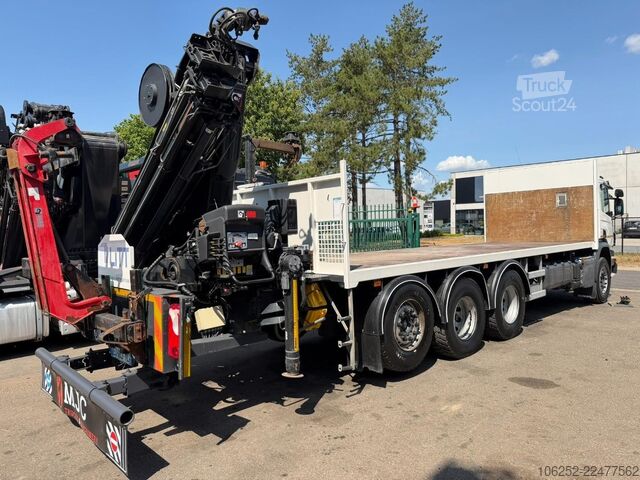 Darus teherautó Scania P410 8x4 TRIDEM + CRANE HIAB 244 EP-4 HIDUO - R...