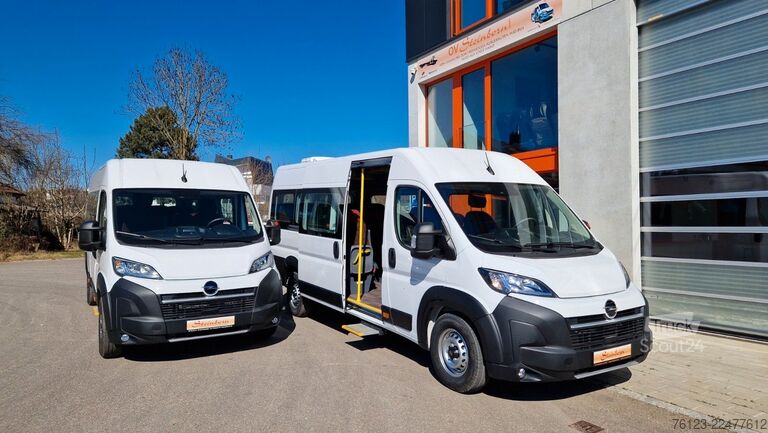Minibusz FIAT 2x  Opel Movano 18 SS  in Stock Fiat Ducato