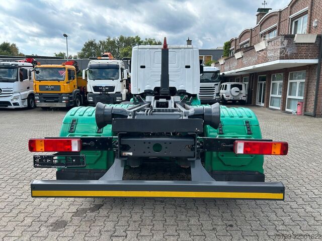 Vozidlo s hákom na kontajnery SCANIA R440 MEILLER Abroller 6x2