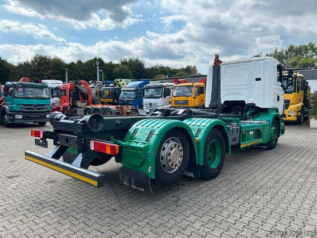 Vozidlo s hákom na kontajnery SCANIA R440 MEILLER Abroller 6x2