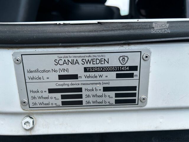 Vozidlo s hákom na kontajnery SCANIA R440 MEILLER Abroller 6x2