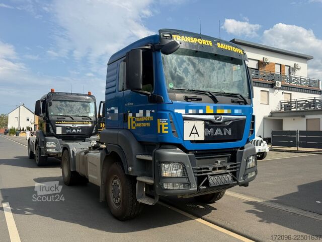 Tracteur routier standard MAN TGS 18.500 4x4 (cardan) BL, Lagerschaden!, Autom