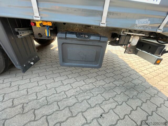 Atvira puspriekabė su tentu SCHMITZ CARGOBULL SCB*S3 SCS24 Hubdach Mega Plane Edscha 2xLiftach
