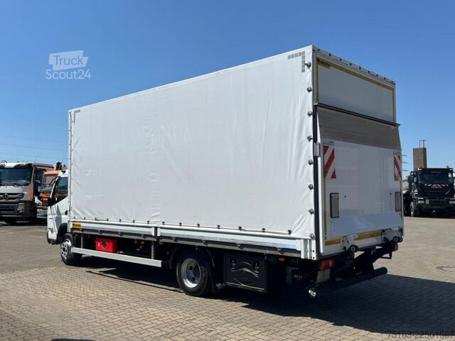 Βαν με κουρτίνα πλευράς MITSUBISHI Canter Fuso 7C18 Pritsche LBW LBW 1 to /3,3to Nu