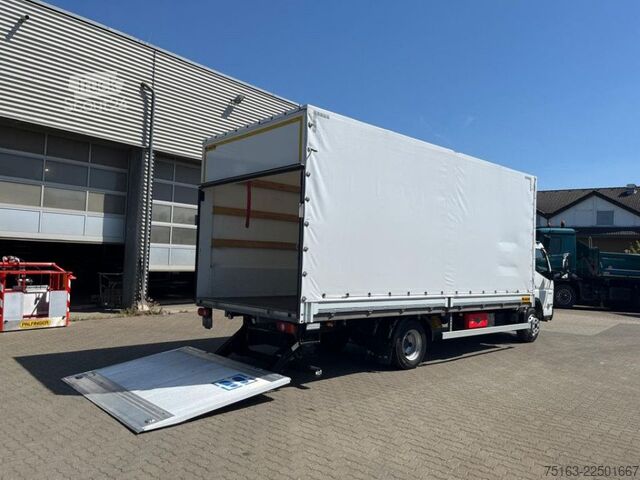 Βαν με κουρτίνα πλευράς MITSUBISHI Canter Fuso 7C18 Pritsche LBW LBW 1 to /3,3to Nu