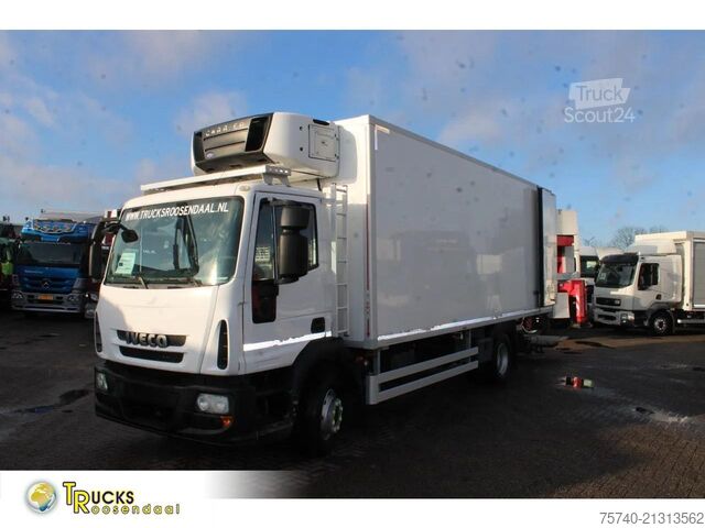Soğutmalı/dondurulmuş taşıma Iveco Eurocargo 140E + CARRIER + MANUAL + ATP!!  LIFT...