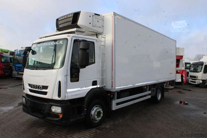 Soğutmalı/dondurulmuş taşıma Iveco Eurocargo 140E + CARRIER + MANUAL + ATP!!  LIFT...