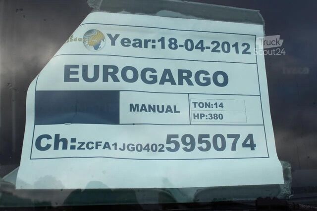 Transport frigorifique Iveco Eurocargo 140E + CARRIER + MANUAL + ATP!!  LIFT...