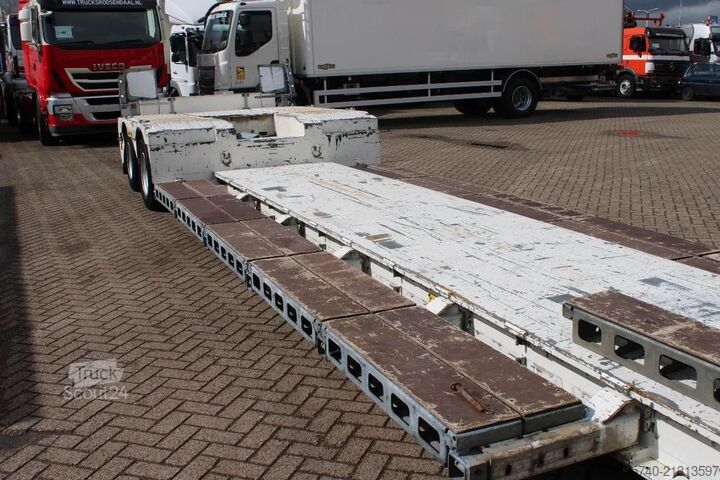 Semi surbaissé Faymonville extentadable 20m disconnectable front + 42000kg...