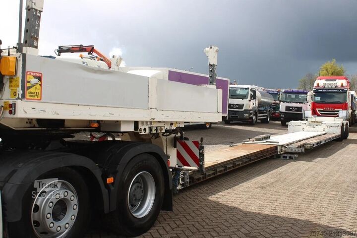 Semi surbaissé Faymonville extentadable 20m disconnectable front + 42000kg...