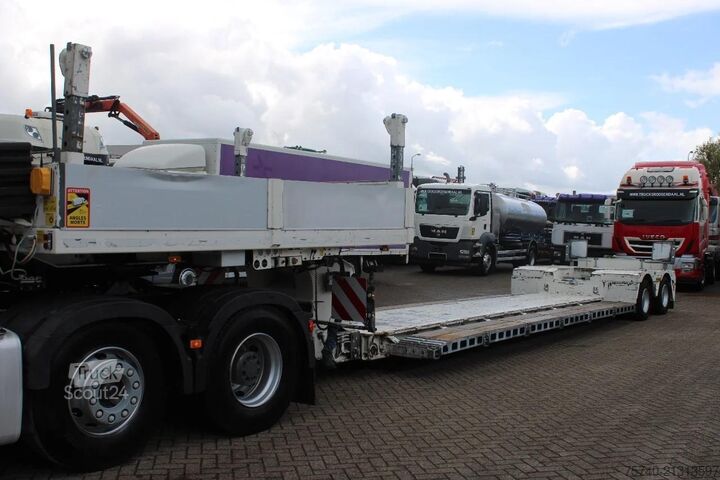 Semi surbaissé Faymonville extentadable 20m disconnectable front + 42000kg...