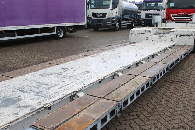 Góndola de cama semirrebajada Faymonville extentadable 20m disconnectable front + 42000kg...