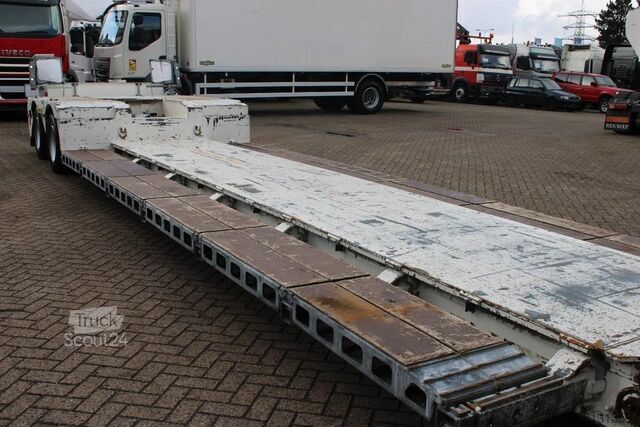 Góndola de cama semirrebajada Faymonville extentadable 20m disconnectable front + 42000kg...