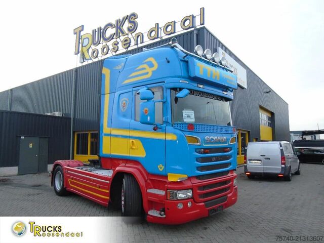 Tracteur standard Scania R 520 + ETADE + V8 + euro 6 + NICE TUCK