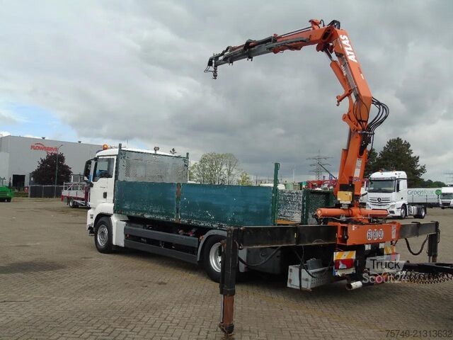 Krano sunkvežimis MAN TGS 18.440 + ATLAS 165 + EURO 5 + TRAILER 3 AXL...
