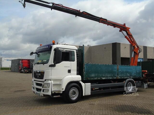 Krano sunkvežimis MAN TGS 18.440 + ATLAS 165 + EURO 5 + TRAILER 3 AXL...