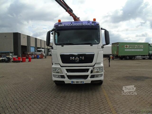 Krano sunkvežimis MAN TGS 18.440 + ATLAS 165 + EURO 5 + TRAILER 3 AXL...