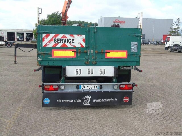 Krano sunkvežimis MAN TGS 18.440 + ATLAS 165 + EURO 5 + TRAILER 3 AXL...