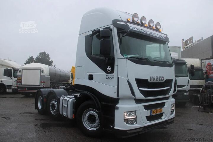 Standart-SZM Iveco Stralis 480 + 6X2 +  STEERING AXLE + 2x IN STOCK