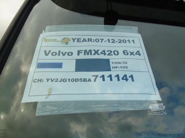 Siurbimo transporto priemonė Volvo FMX 420 + 15.000L +  HIGH PRESSURE PUMP + URACA...