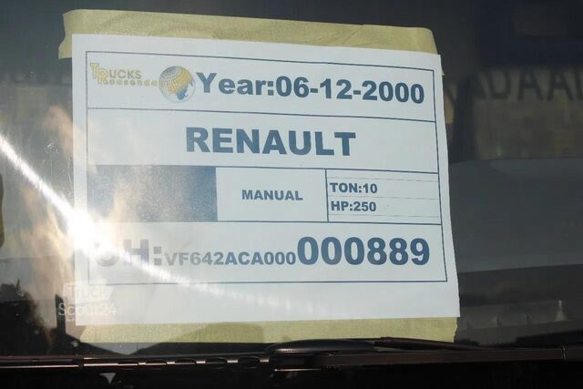 Tankwagen Renault Midlum 250 + 2 COMP + 6180liter + euro 2 + manual