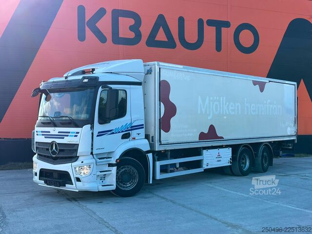 Jäähdytetyt/pakastetut kuljetukset Mercedes-Benz Antos 2532 6x2*4 MITSUBISHI TU85SA / BOX L=8539 mm