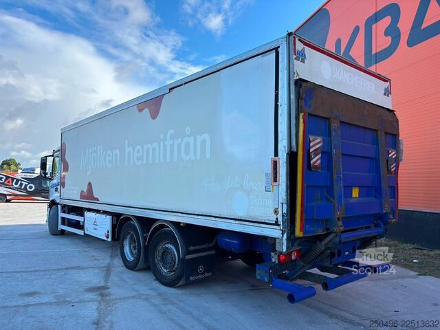 Jäähdytetyt/pakastetut kuljetukset Mercedes-Benz Antos 2532 6x2*4 MITSUBISHI TU85SA / BOX L=8539 mm