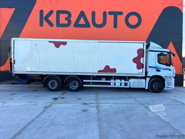 Jäähdytetyt/pakastetut kuljetukset Mercedes-Benz Antos 2532 6x2*4 MITSUBISHI TU85SA / BOX L=8539 mm